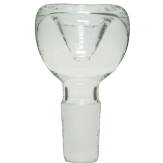 14mm Male Clear Bubbler Bowl