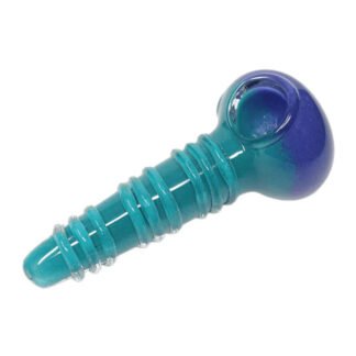 4.5 Inch Cone Shape Glass Hand Pipe - Assorted Colour