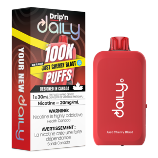 Drip’n by Envi Daily 100K – Just Cherry Blast Ice