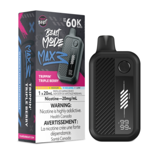 Flavour Beast Mode Max 3 60K – Trippin’ Triple Berry