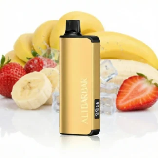 Alibarbar Ingot 9000 Puffs – Strawnana
