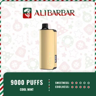 Alibarbar Ingot 9000 Puffs – Cool Mint