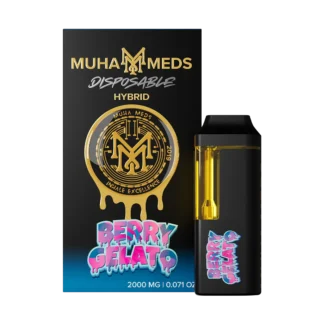 Berry Gelato Muha Meds Disposable