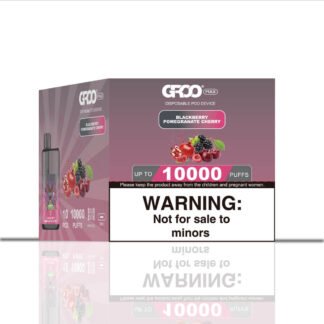 Groo Max Blackberry Pomegranate Cherry Vape 10-Pack