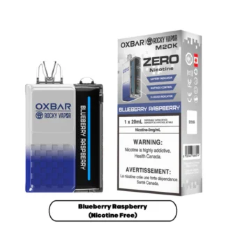OXBAR x Rocky Vapor M20K Zero Nic  – Blueberry Raspberry