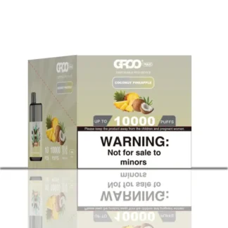 Groo Max Coconut Pineapple Vape 10-Pack