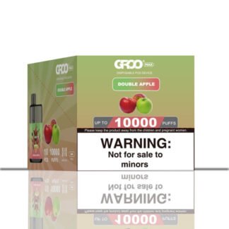 Groo Max Double Apple Vape 10-Pack