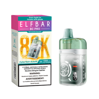 Elf Bar BC Pro 80K – Green Apple Ice