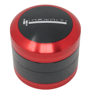 Infyniti Convex 50mm 4-Piece Grinder – Red
