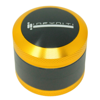 Infyniti Convex 50mm 4-Piece Grinder – Gold