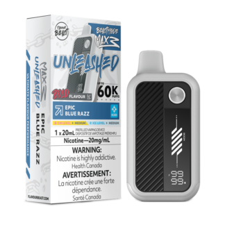 Flavour Beast Unleashed Beast Mode Max 3 60K – Epic Blue Razz Iced