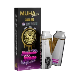 MUHA MEDS LAVENDER HAZE 3500 MG DISPOSABLE| SATIVA