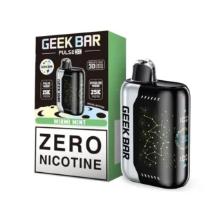 Miami Mint (Zero Nicotine) Geek Bar Pulse X 25000