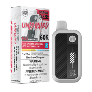 Flavour Beast Unleashed Beast Mode Max 3 60K – Epic Strawberry Watermelon Iced