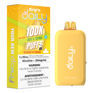 Drip’n by Envi Daily 100K – Just S. Citrus Ice