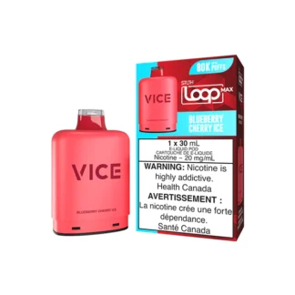 STLTH LOOP MAX x VICE 80K Pod – Blueberry Cherry Ice