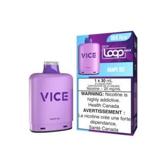 STLTH LOOP MAX x VICE 80K Pod – Grape Ice