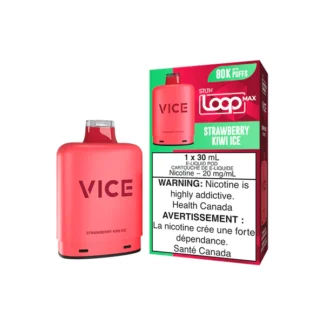 STLTH LOOP MAX x VICE 80K Pod – Strawberry Kiwi Ice