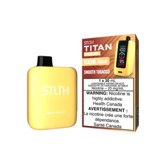 STLTH TITAN Max 50k – Smooth Tobacco