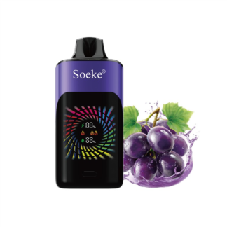 Soeke S9 28000 puffs – Grape Ice