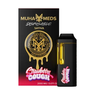 Strawberry Cough Muha Meds Disposable