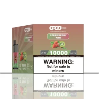Groo Max Strawberry Kiwi Vape 10-Pack