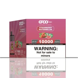 Groo Max Strawberry Watermelon Vape 10-Pack