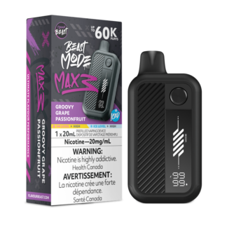 Flavour Beast Mode Max 3 60K – Groovy Grape Passionfruit Iced