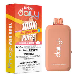Drip’n by Envi Daily 100K – Just Mango Peach Ice