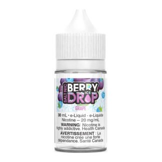 Berry Drop Ice Salt Nic E-Liquid – Grape 30ml