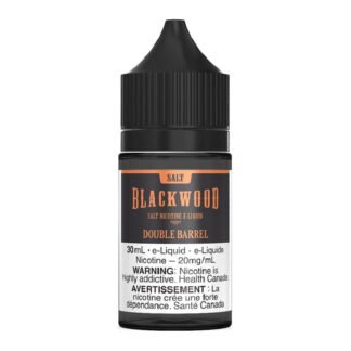 Blackwood Salt E-Liquid – Double Barrel 30ml