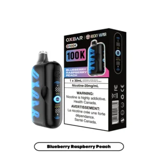 OXBAR x Rocky Vapor G100K – Blueberry Raspberry Peach