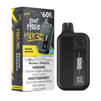 Flavour Beast Mode Max 3 60K – Bussin’ Banana Iced