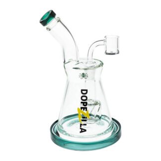 8″ Dopezilla Kraken Dab Rig – Teal