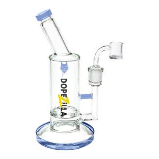 9″ Dopezilla Lycan Dab Rig – Pale Blue
