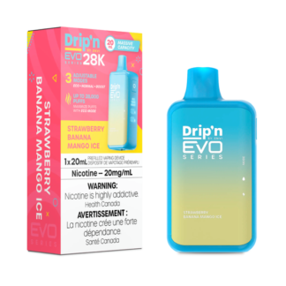 Drip’n by Envi EVO 28k – Strawberry Banana Mango Ice