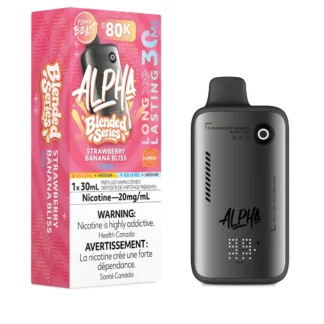 Flavour Beast Alpha 80K – Strawberry Banana Bliss Iced