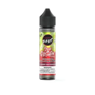 Flavour Beast Sour Gushin’ – S. Cherry Watermelon 60ml Salt