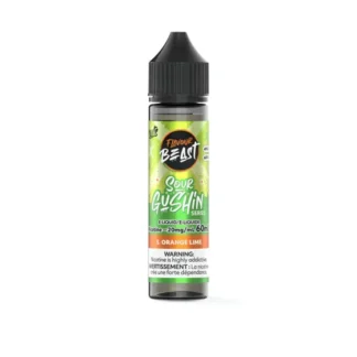 Flavour Beast Sour Gushin’ – S. Orange Lime 60ml Salt