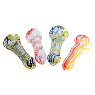 2.5″ Fritz Glass Spoon Pipe – Assorted Design