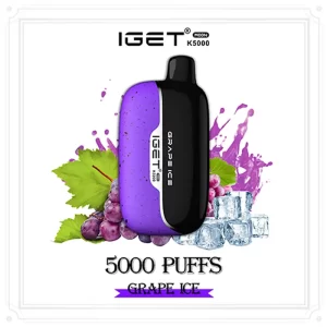 Grape Ice – IGET Moon 5000 Puffs