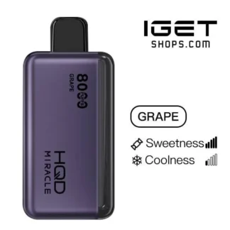 HQD Miracle 8000 – Grape
