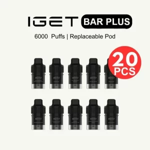 IGET Bar Plus Pod Box Mixed Flavours (20PCS)