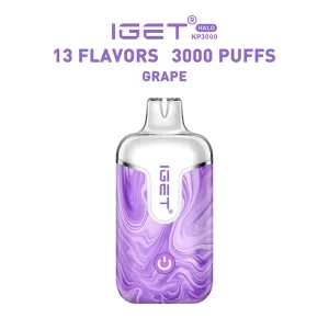 Grape – IGET Halo Vape Kit 3000 Puffs
