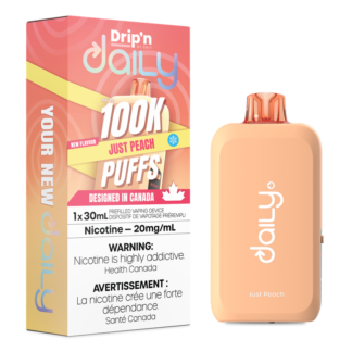Drip’n by Envi Daily 100K – Just Peach Ice