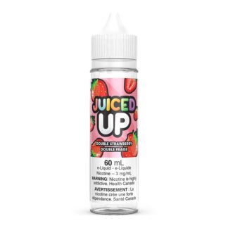 Juiced Up Freebase E-Liquid – Double Strawberry 60ml
