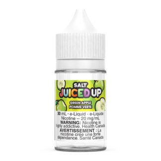 Juiced Up Salt-Nic E-Liquid – Green Apple 30ml