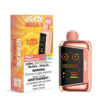 Kraze Mega X Classic – Frizzy Peach G Ice