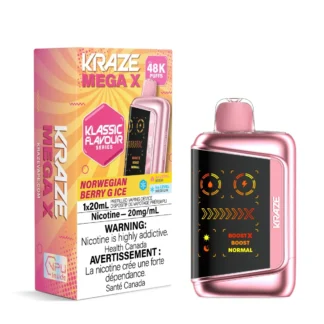 Kraze Mega X Classic – Norwegian Berry G Ice