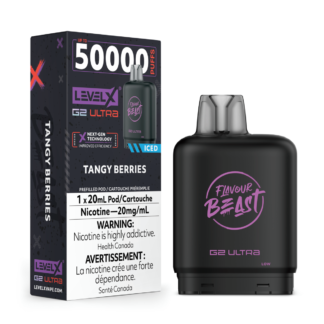 Level X Flavour Beast G2 Ultra 50K Pod – Tangy Berries Iced